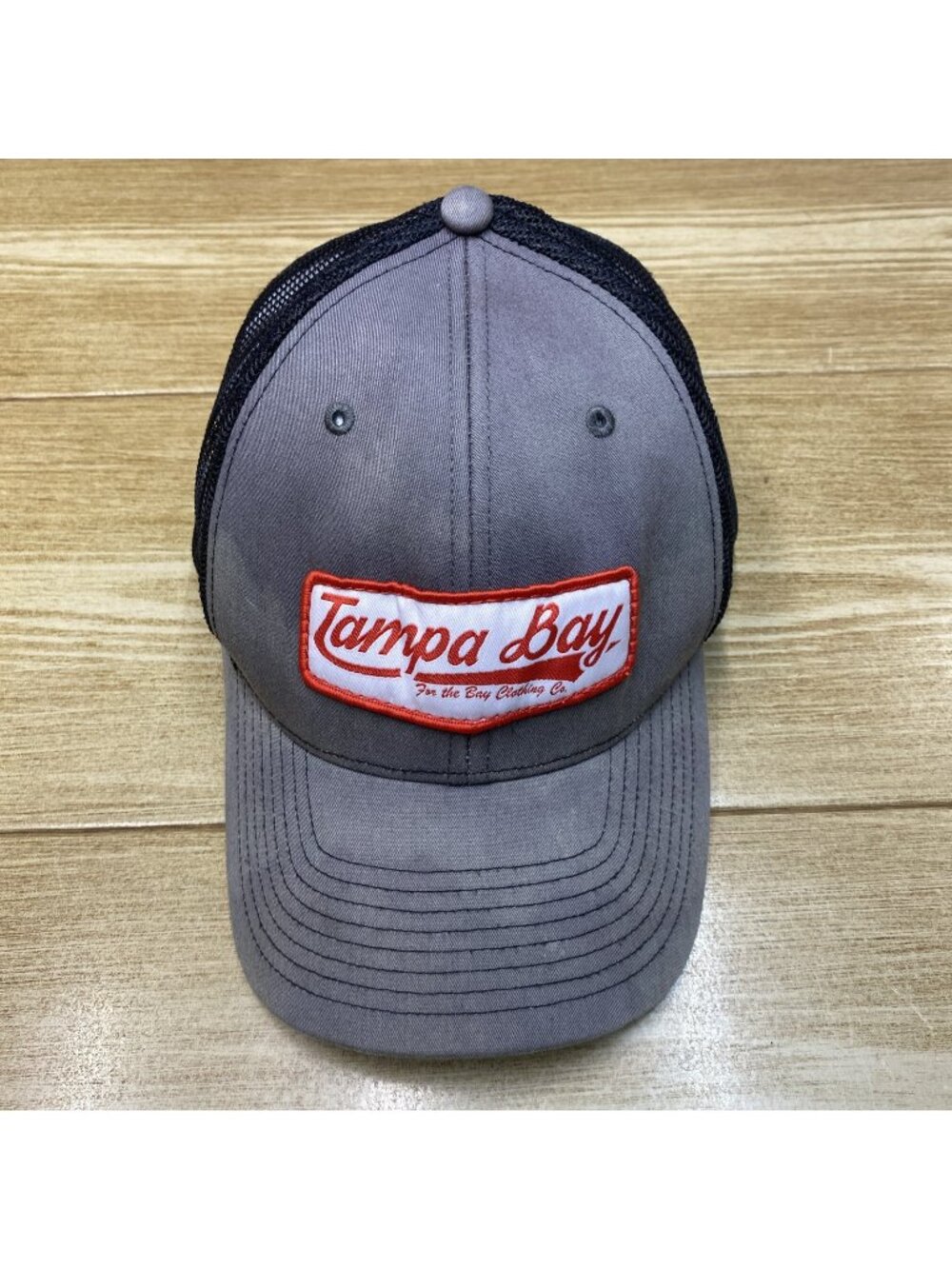 Tampa Bay  Cap Men Baseball  4TB Distressed Adjustable Strap Back Trucker Hat